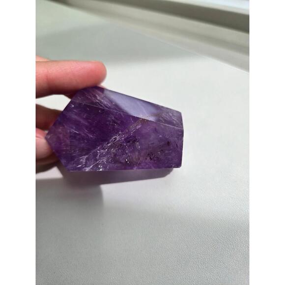 High Quality Amethyst Free Form Point - Picture 5 of 7